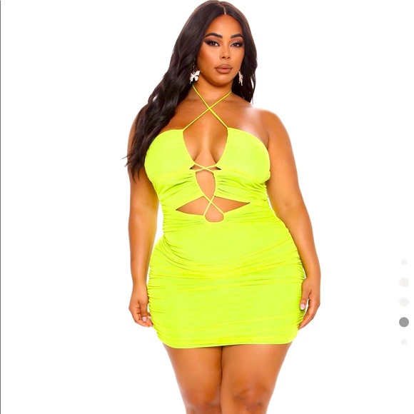 Dresses | Sexy Lime Green Dress | Poshmark